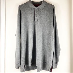 TYRWHITT Men’s Gray Polo Shirt